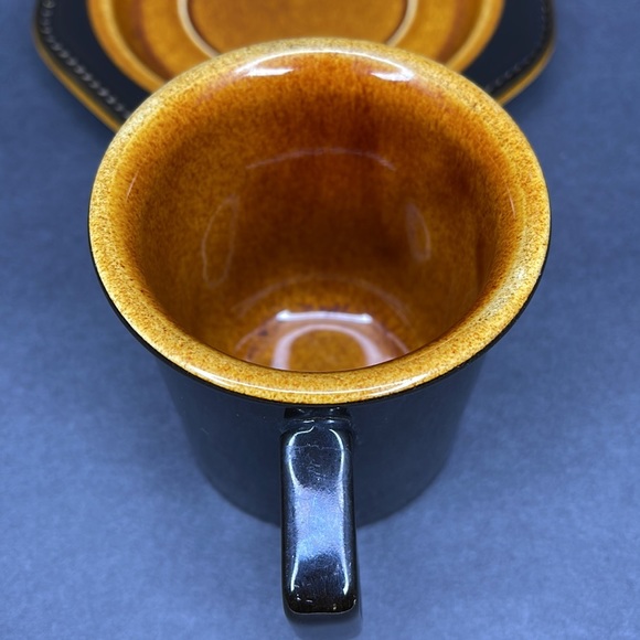 Sears Dining Vintage Sears Ironstone China Octagon Amber 4567